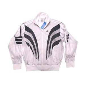 Adidas Track Full Zip Jacket Men's M $160 NWT IZ1640 Premium Q3 Print Cloud